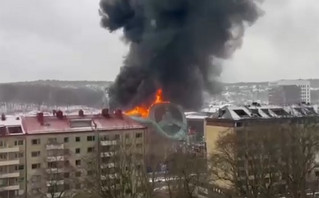 Φωτιά ξέσπασε σε θεματικό πάρκο στο Γκέτενμποργκ της Σουηδίας &#8211; Δεν υπάρχει αναφορά για  τραυματίες