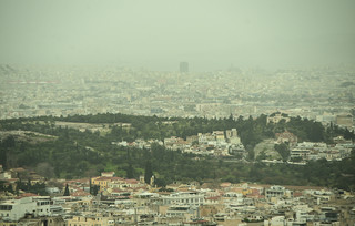 Αφρικανική σκόνη στην Αθήνα