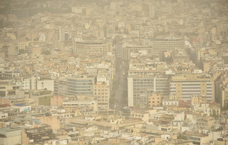 Αφρικανική σκόνη στην Αθήνα Αφρικανική σκόνη στην Αθήνα