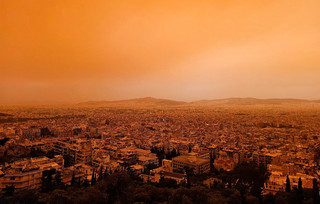 Αφρικανική σκόνη στην Αθήνα