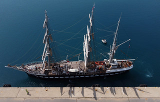 Το ιστορικό ιστιοφόρο Le Belem στο Κατάκολο Ηλείας