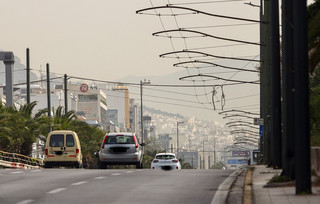 Αφρικανική σκόνη στην Αθήνα Αφρικανική σκόνη στην Αθήνα