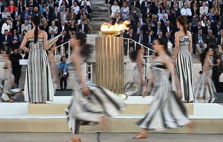 Τελετή παράδοσης της Ολυμπιακής Φλόγας Τελετή παράδοσης της Ολυμπιακής Φλόγας
