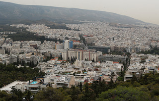 Αφρικανική σκόνη στην Αθήνα Αφρικανική σκόνη στην Αθήνα