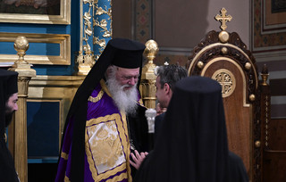 Ο Κυριάκος Μητσοτάκης στη Μητρόπολη