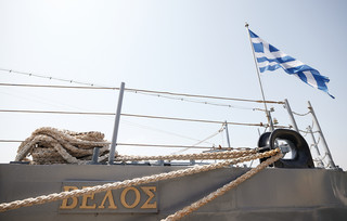 Επίσκεψη του Κυριάκου Μητσοτάκη στο Πολεμικό Μουσείο και στο Πλωτό Ναυτικό Μουσείο "Α/Τ Βέλος" στην Θεσσαλονίκη