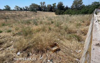 Γεμάτο με χόρτα και κλαδιά έκταση στην Κηφισιά που βρίσκεται μια ανάσα από το Άλσος Συγγρού