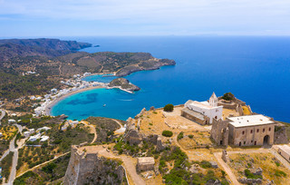 Η θέα από το κάστρο των Κυθήρων Η θέα από το κάστρο των Κυθήρων