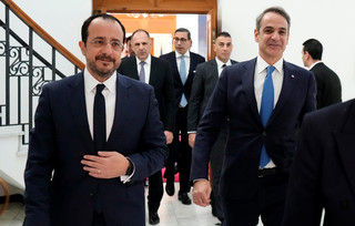 Κυριάκος Μητσοτάκης - Νίκος Χριστοδουλίδης Κυριάκος Μητσοτάκης - Νίκος Χριστοδουλίδης