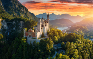 Neuschwanstein Γερμανία Neuschwanstein Γερμανία