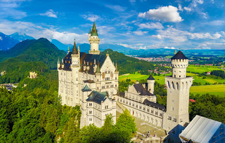 Neuschwanstein Γερμανία Neuschwanstein Γερμανία