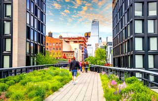 High Line τρένο Νέα Υόρκη High Line τρένο Νέα Υόρκη
