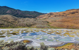 Spotted lake Canada Spotted lake Canada