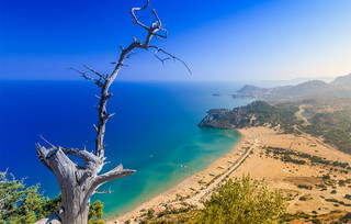 Παραλία Τσαμπίκα Ρόδος Παραλία Τσαμπίκα Ρόδος