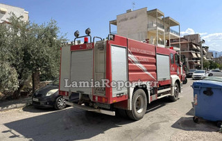 Πυρκαγιά σε διαμέρισμα στη νότια πλευρά της Λαμίας