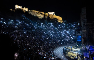 Στιγμιότυπα από τη συναυλία