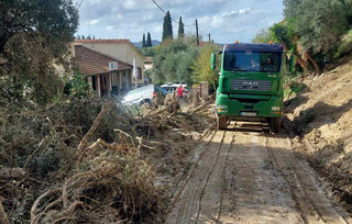 Βόρεια Κέρκυρα: Μεγάλες καταστροφές από τις πλημμύρες Βόρεια Κέρκυρα: Μεγάλες καταστροφές από τις πλημμύρες