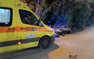 Χανιά: Απίστευτο τροχαίο με ανατροπή αυτοκινήτου στην Λεωφόρο Σούδα Χανιά: Απίστευτο τροχαίο με ανατροπή αυτοκινήτου στην Λεωφόρο Σούδα