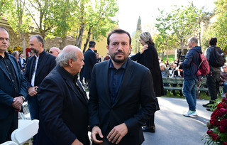 Το τελευταίο αντίο στον ιδεολόγο της Αριστεράς, Αλέκο Φλαμπουράρη