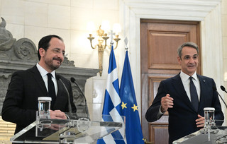 Δείτε live τις δηλώσεις Μητσοτάκη-Χριστοδουλίδη