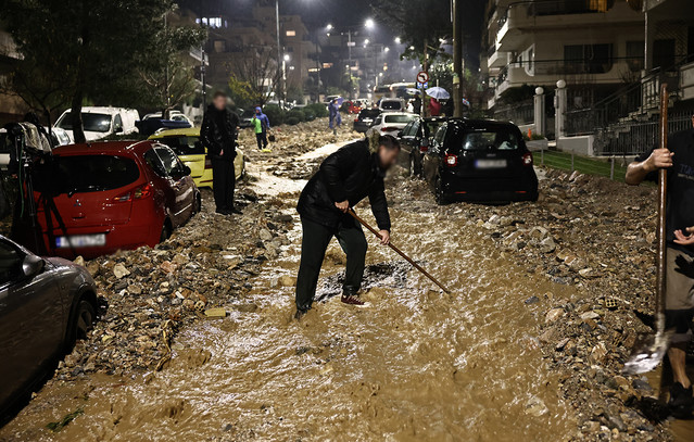 Οι οκτώ περιοχές που «πνίγηκαν» από τη βροχή, πάνω από 140mm στην Αττική – Δύο οι νεκροί της κακοκαιρίας
