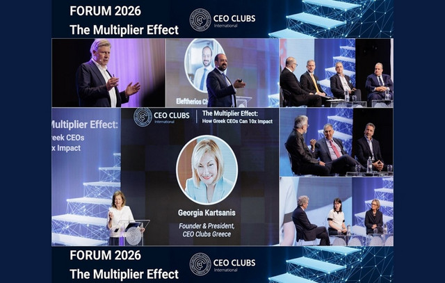 CEO Clubs Greece Forum Μάιος 2026: Πότε και πώς η εκθετική ανάπτυξη γίνεται επιλογή | Οικονομία στο PlusTV.gr