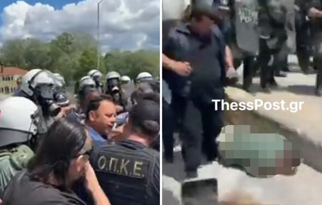 Σέρρες: Επεισόδια στον Προμαχώνα με αγρότες και ΜΑΤ – Λιποθύμησε αγρότης από τα χημικά | Κοινωνία στο PlusTV.gr