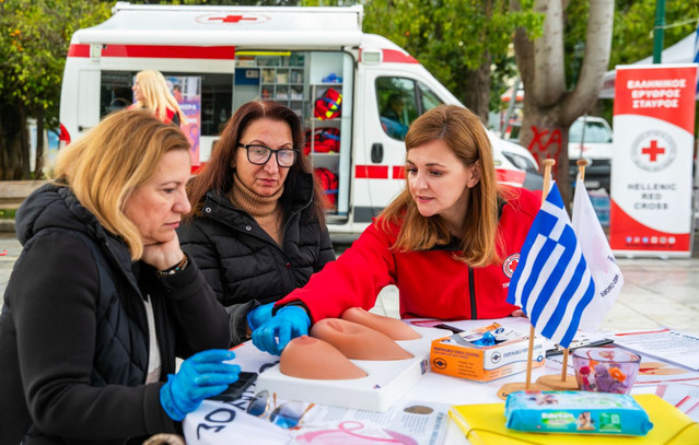 Ο Ελληνικός Ερυθρός Σταυρός διοργανώνει δωρεάν δράσεις πρόληψης για τον καρκίνο του μαστού σε Σέρρες, Έδεσσα και Δράμα