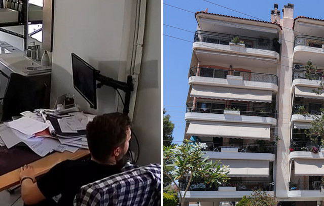Σκληρό βίντεο από την Ηλιούπολη – Η στιγμή που πέφτουν οι δύο 17χρονες και τις βλέπει γείτονας