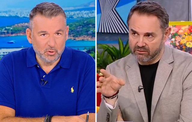 Γιώργος Λιάγκας σε Σταύρο Μπαλάσκα: «Έχεις έρθει φορτσάτος σήμερα – Θέλεις να με αντικαταστήσεις;»