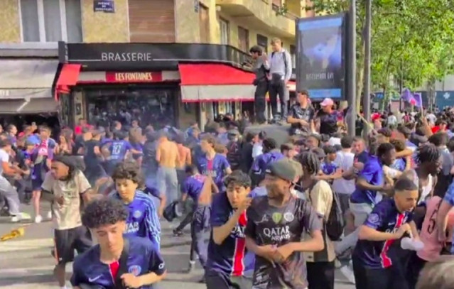Παρί Σεν Ζερμέν – Άρσεναλ: Επεισόδια και συλλήψεις στο Παρίσι κατά τη διάρκεια του τελικού του Champions League
