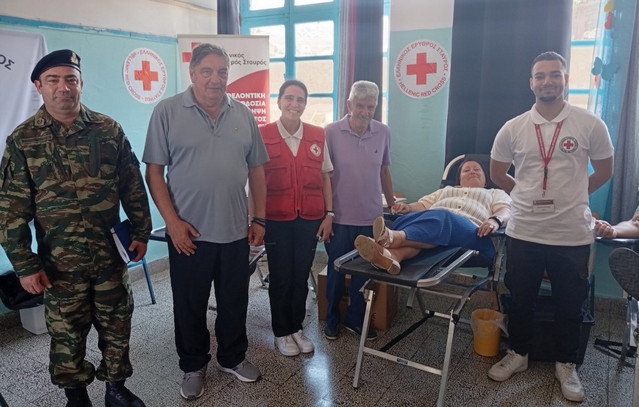 Η Κάσος έδωσε αίμα, ελπίδα και ζωή – Μεγάλη εθελοντική αποστολή του Ελληνικού Ερυθρού Σταυρού