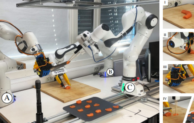 Sashimi-Bot: Ρομπότ που Κόβει Σολομό με Ακρίβεια Σεφ στην Τεχνολογία