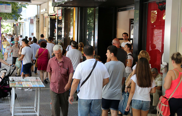 Ανησυχία για τα λουκέτα σε καταστήματα της Θεσσαλονίκης – Με το ζόρι μένουν ανοιχτές οι επιχειρήσεις