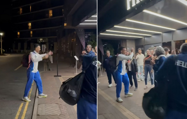 Θερμή υποδοχή στον Εμμανουήλ Καραλή μετά το ασημένιο στο Ευρωπαϊκό – «Έχει πάρτι μέσα» | Αθλητικά στο PlusTV.gr