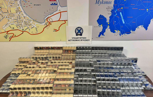 Συνελήφθη άνδρας στη Μύκονο: Μετέφερε πάνω από 2.200 λαθραία πακέτα τσιγάρων | Κοινωνία στο PlusTV.gr