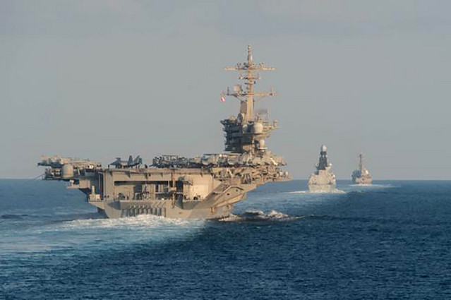 USS Abraham Lincoln Crew Praised by Centcom Chief Cooper