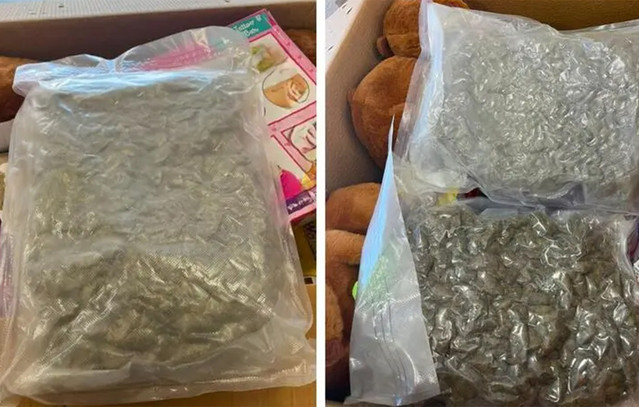 Ναρκωτικά με κούριερ στην Κρήτη: 12 κιλά κάνναβη και μισό κιλό κοκαΐνη σε κουτιά παιχνιδιών – Βίντεο από τα ευρήματα