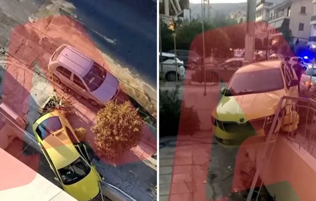 Ηλιούπολη: Κλεμμένο ΙΧ εμβόλισε ταξί και κατέληξε σε αυλή σπιτιού | Κοινωνία στο LivePress.gr