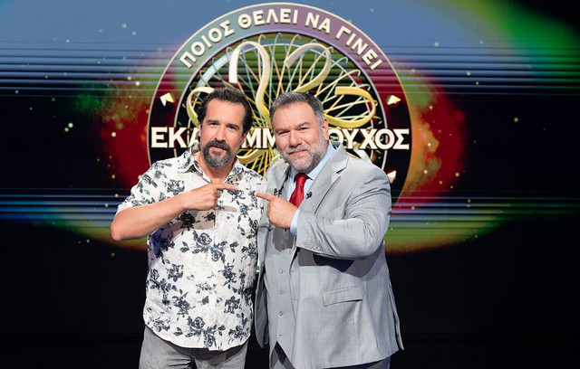 «Ποιος θέλει να γίνει εκατομμυριούχος;» με τον Γρηγόρη Αρναούτογλου Special Edition τη Δευτέρα 21 Σεπτεμβρίου με τον Τάσο Νούσια