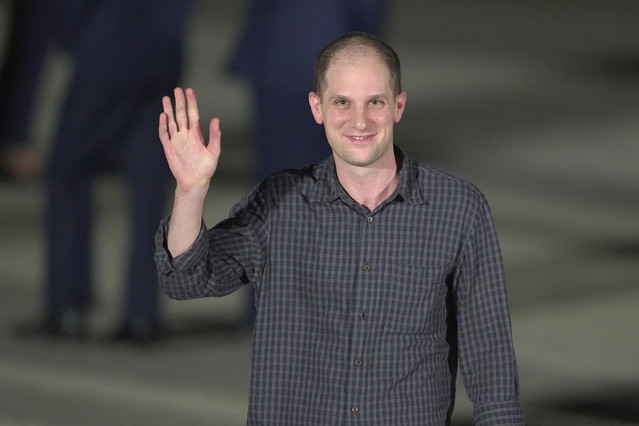 Evan Gershkovich says Russia treated him as pawn, not spy