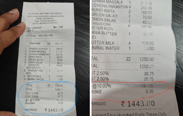 Εστιατόριο επέβαλε φόρο 10% σε λογαριασμό – «Σε αυτή τη χώρα, ο καθένας ληστεύει με την πρώτη ευκαιρία;»