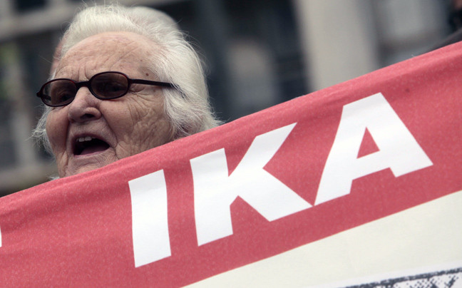 Συλλαλητήριο συνταξιούχων στη Θεσσαλονίκη