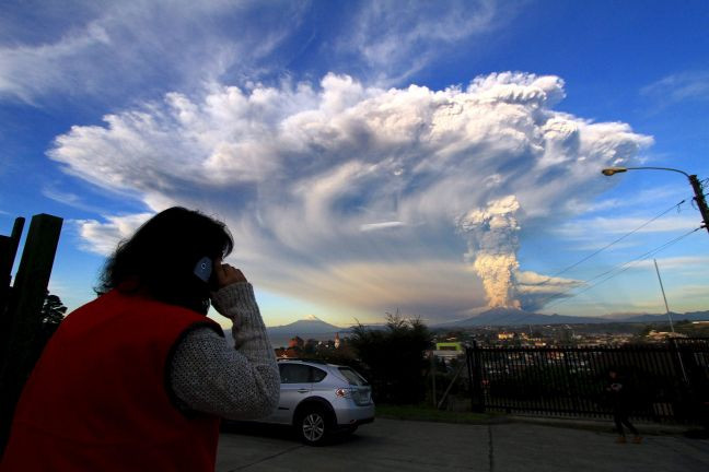 Ηφαιστειακή έκρηξη έπειτα από 4 δεκαετίες στη Χιλή