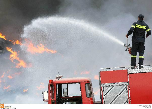 Πυρκαγιά στη Τρίπολη