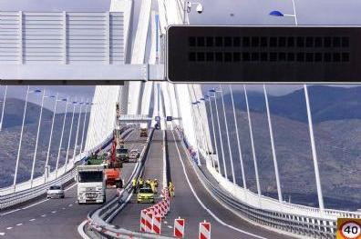 Αποκαταστάθηκε η κυκλοφορία στη γέφυρα Ρίου-Αντιρρίου