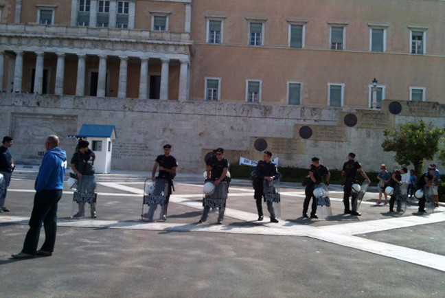 Απαγόρευση συγκεντρώσεων στην Αθήνα