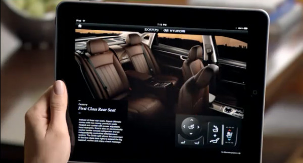 Οδηγίες αυτοκινήτου σε iPad