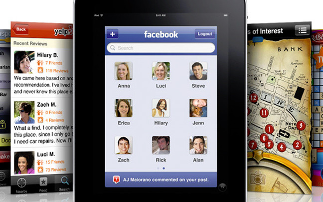 Facebook apps για το iPad