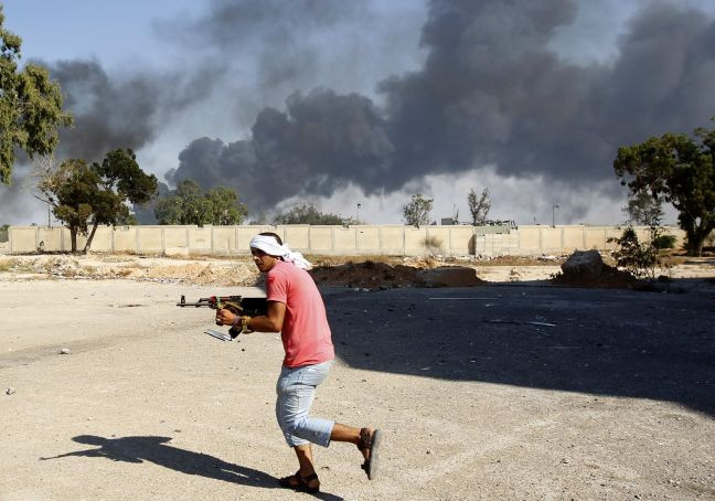 Έκρηξη σε αποθήκη πυρομαχικών στην Τρίπολη